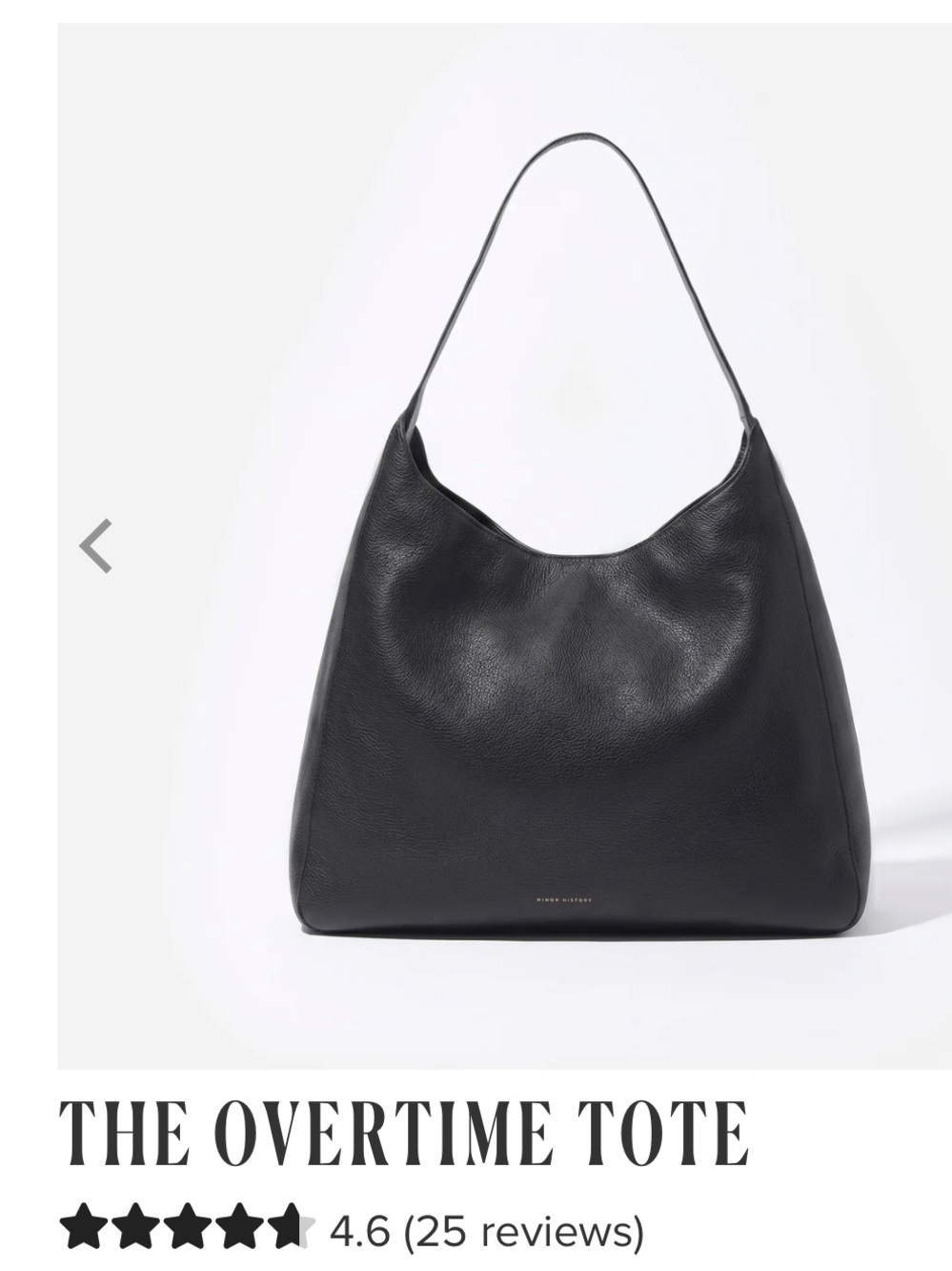 Minor History Overtime Tote